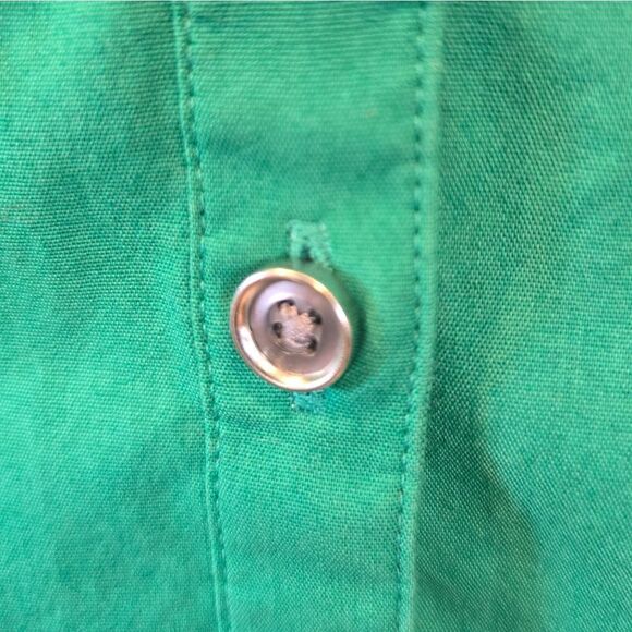 Express Essential Stretch Short Sleeve Button Down Fitted Shirt XSMALL - Picture 5 of 13